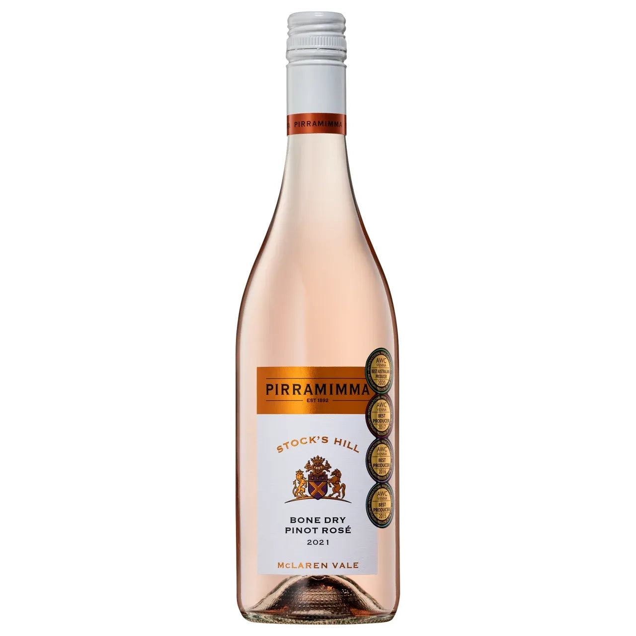 Pirramimma Stock's Hill Range Bone Dry Pinot Rose 2023 x 12