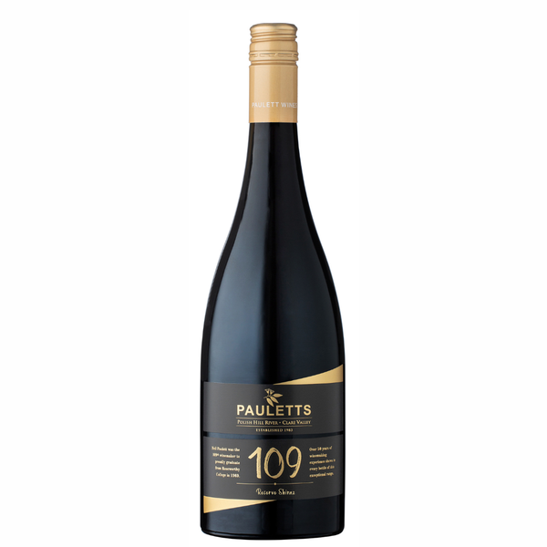 Pauletts Polish Hill River & Clare Valley 109 Reserve Range Shiraz 2019 x 6