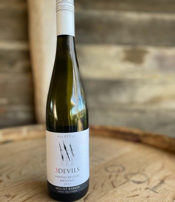 Gilberts Mt Barker 3 Devils Riesling 2023 x 12