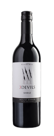 Gilberts Mt Barker 3 Devils Shiraz 2021 x 12