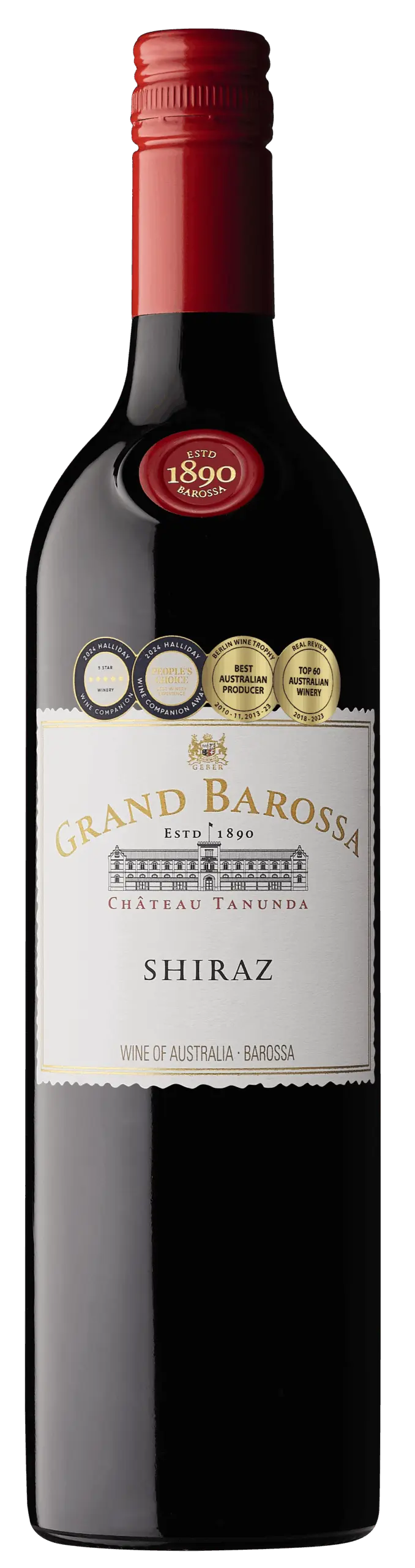 Chateau Tanunda Grand Barossa Valley Shiraz 2023 375ml x 12 Abacus Wines