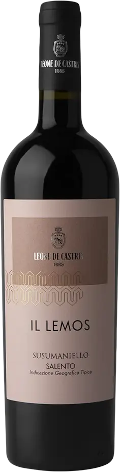 LEONE DE CASTRIS Il Lemos Susumaniello Salento IGT 2023 x 12