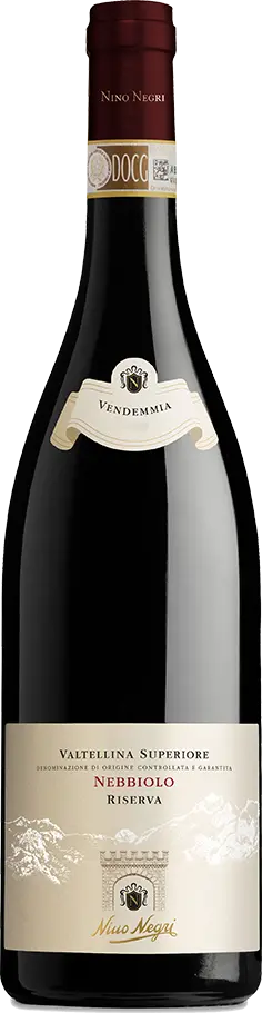 NINO NEGRI VALTELLINA, ITALY, Riserva Valtellina Superiore DOCG Nebbiolo 2018 x 6