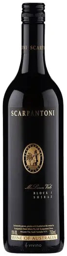 Scarpantoni Block 3 Shiraz 2018 x 12