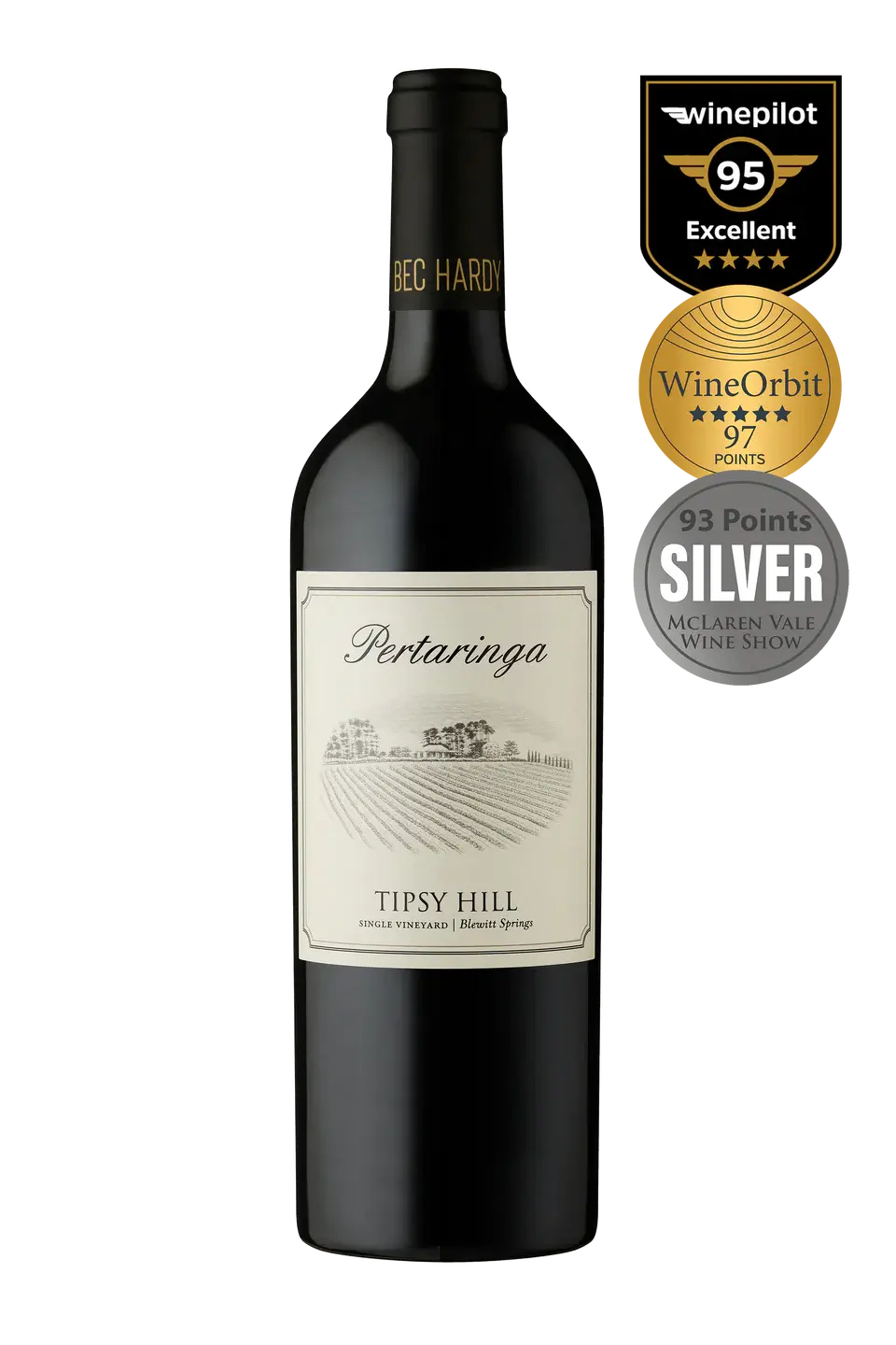 Bec Hardy Pertaringa Tipsy Hill Cabernet 2020 x 6 The Wine Company