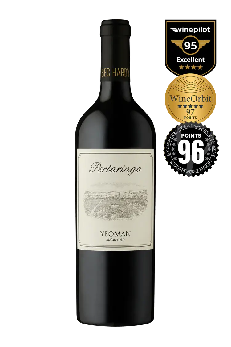Bec Hardy Pertaringa Yeoman Shiraz 2019 x 6 The Wine Company