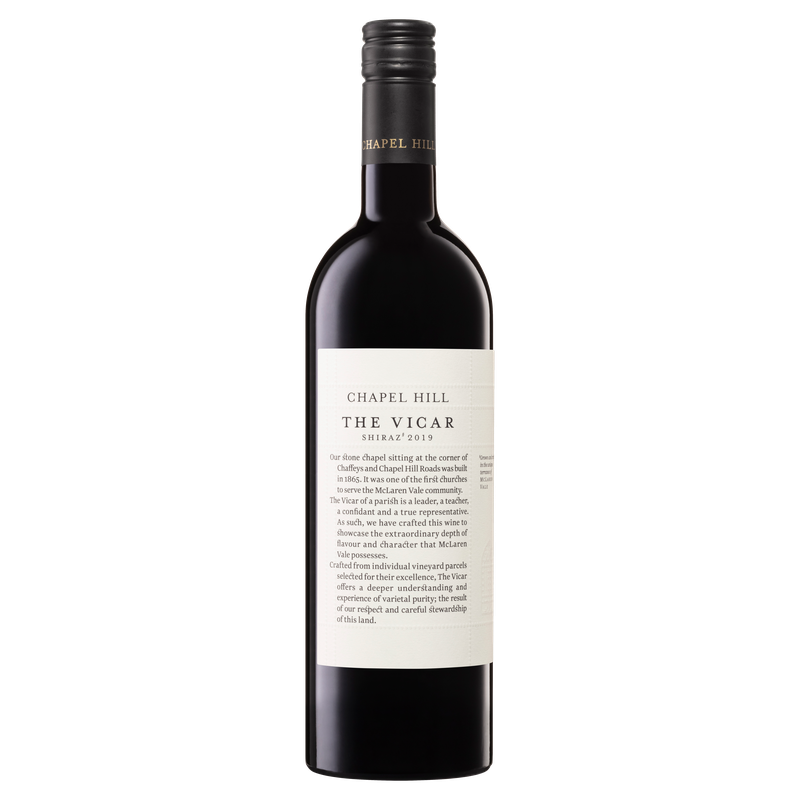 Chapel Hill McLaren Vale The Vicar Shiraz 2019 x 6