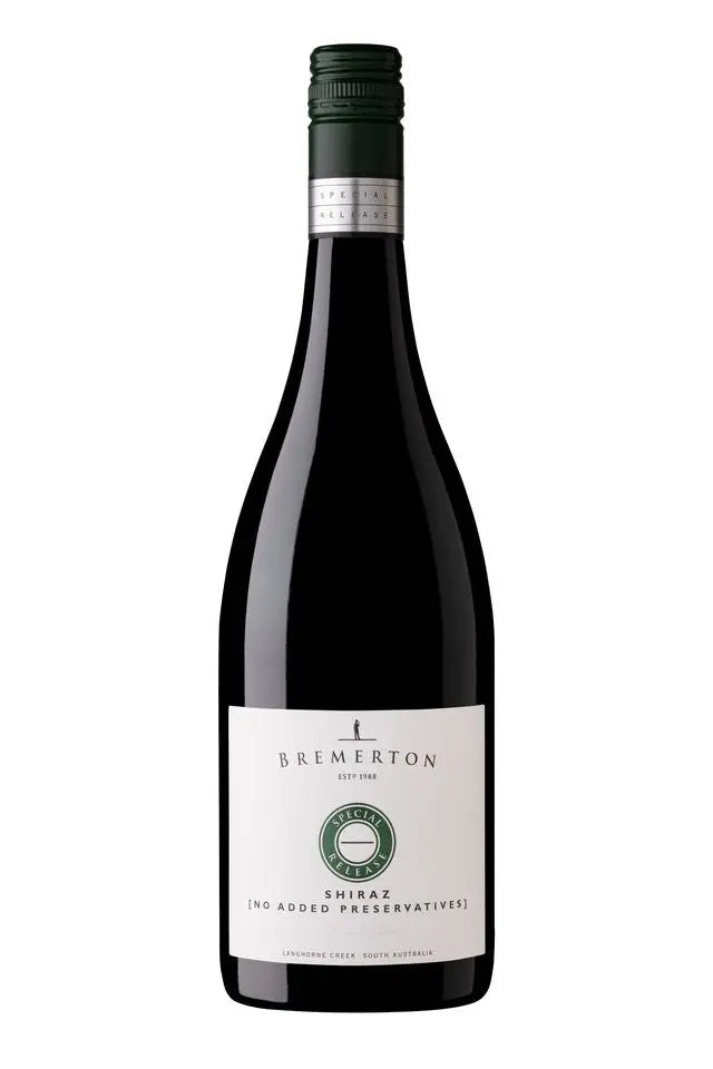 Bremberton Special Release Shiraz No Added Preservative 2023 x 6 RO Wines