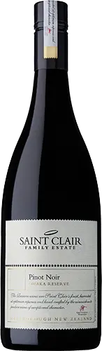 Saint Clair Family Estate Marlborough Omaka Reserve Pinot Noir 2021 x 6 S.Smith & Sons