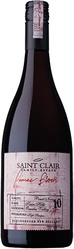 Saint Clair Family Estate Marlborough Block 10 Twin Hills Pinot Noir 2023 x 6 S.Smith & Sons