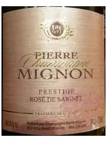 Pierre Mignon Prestige Brut de Saignee NV x 6