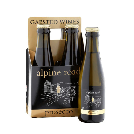 Gapstead Estate Alpine Road Prosecco 200ml NV x 24 The Wine Company