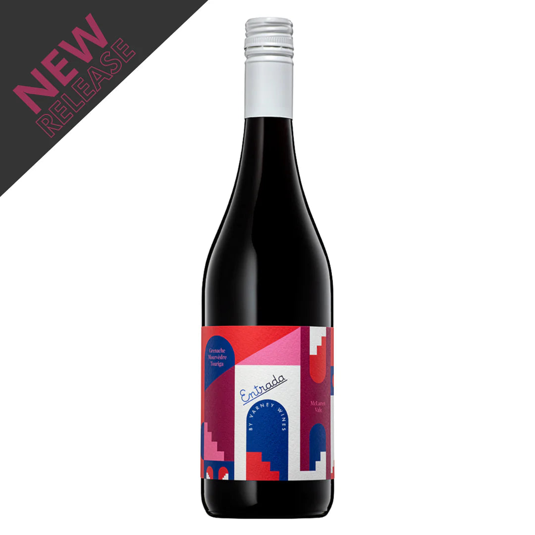 Varney Wines Entrada Grenache Mourvedre Touriga 2022 x 12