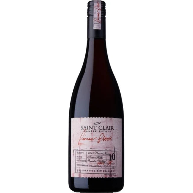 Saint Clair Family Estate Block 10 Twin Hills Pinot Noir 2023 x 6