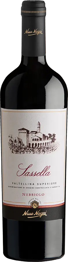 NINO NEGRI  VALTELLINA, ITALY, Sassella Valtellina Superiore DOCG Nebbiolo 2021 x 6