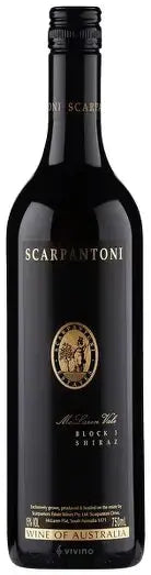 Scarpantoni Block 3 Shiraz 2018 x 12 Alepat Taylor