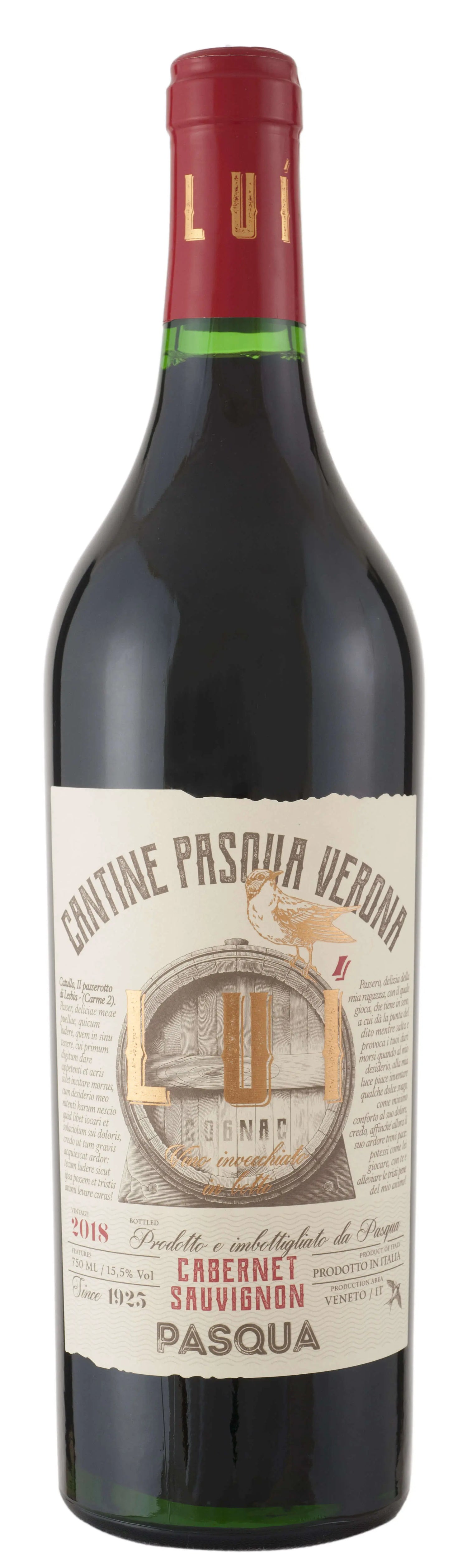 Pasqua Lui Cabernet Sauvignon 2018 x 6 Alepat Taylor