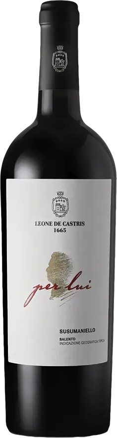 LEONE DE CASTRIS Per Lui Susumaniello Rosso Salento IGT2022 x 6