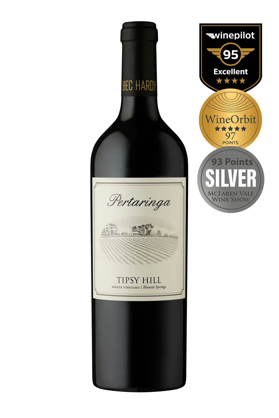 Bec Hardy Pertaringa Tipsy Hill Cabernet 2020 x 6