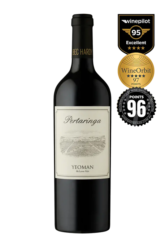 Bec Hardy Pertaringa Yeoman Shiraz 2019 x 6 The Wine Company