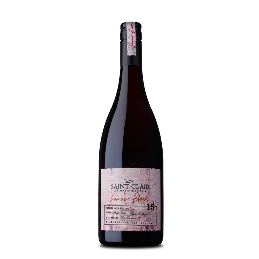 Saint Clair Family Estate Block 15 Strip Block Pinot Noir 2021 x 6