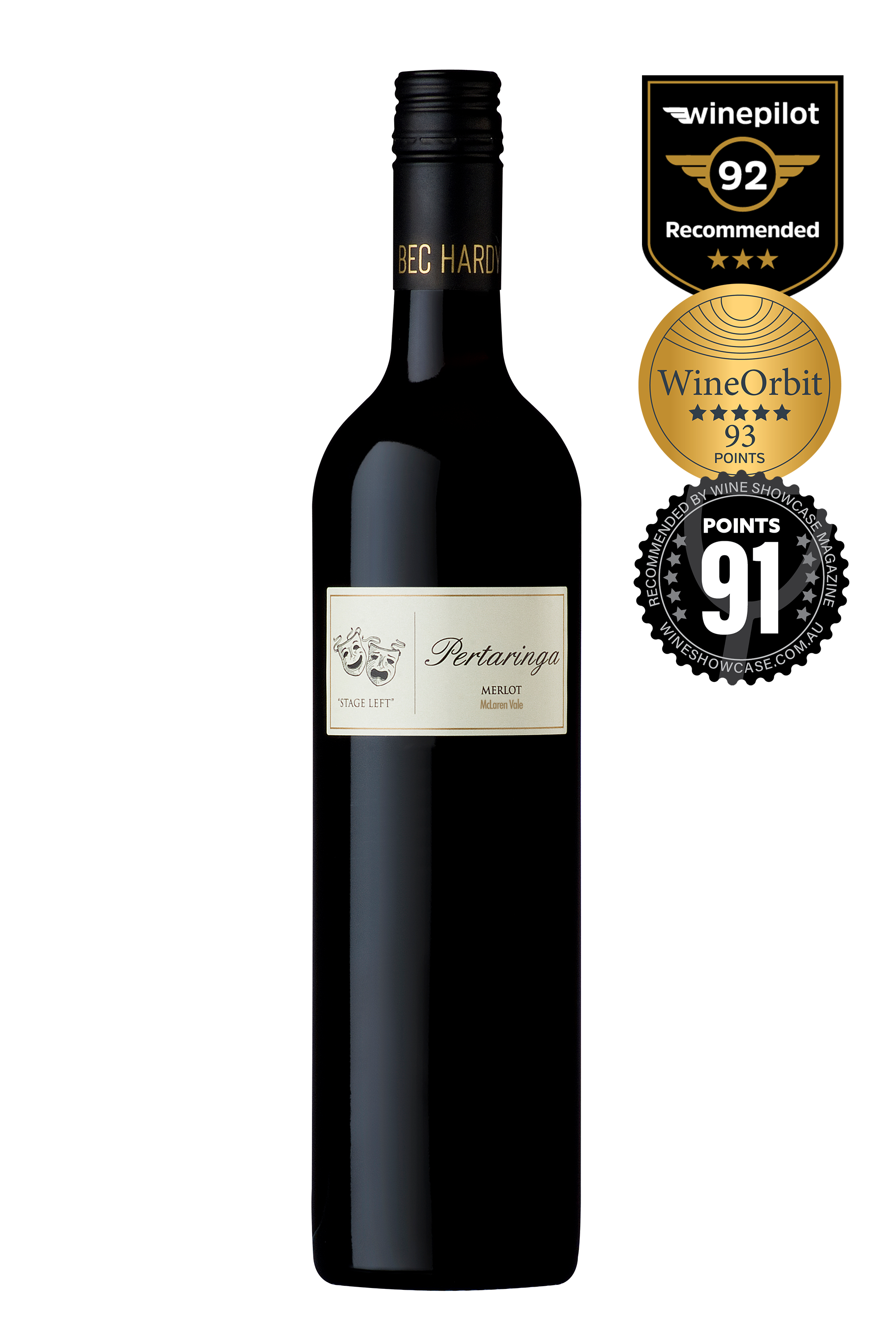 Bec Hardy Pertaringa Stage Left Merlot 2023 x 12