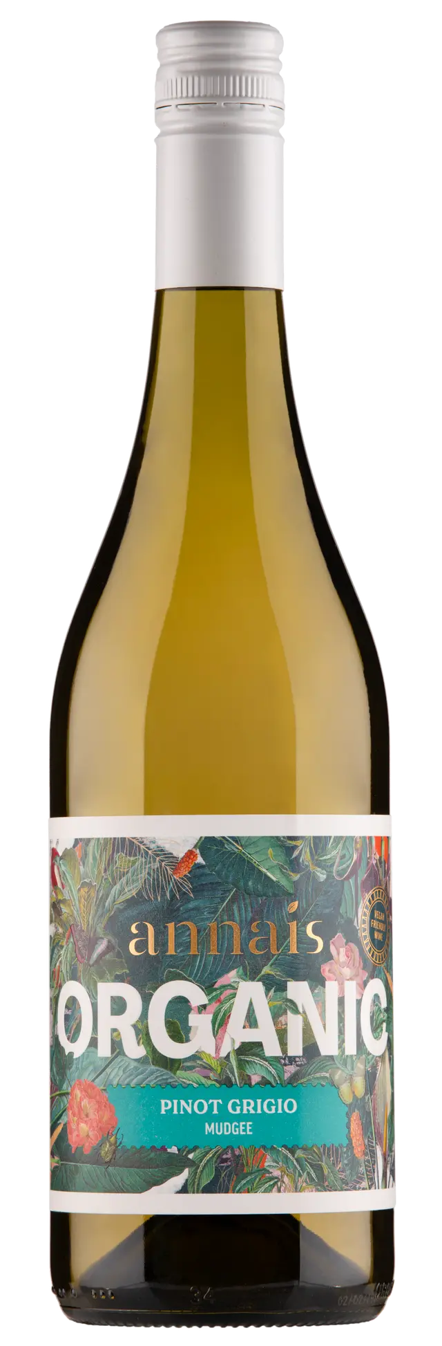 Annais Organic Pinot Grigio 2024 Vegan and Certified Organic x 12 RO Wines