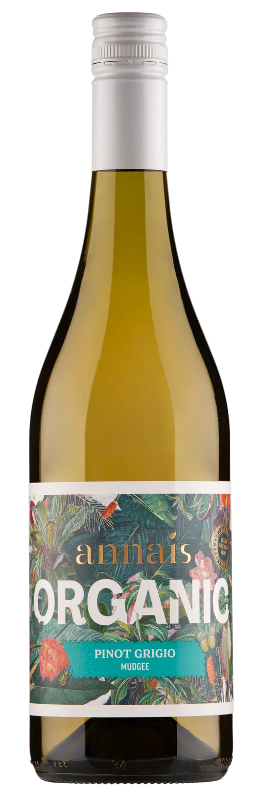 Annais Organic Pinot Grigio 2024 Vegan and Certified Organic x 12 RO Wines