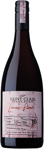 Saint Clair Family Estate Marlborough Block 10 Twin Hills Pinot Noir 2023 x 6