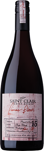 Saint Clair Family Estate Marlborough Block 15 Strip Block Pinot Noir 2020 x 6
